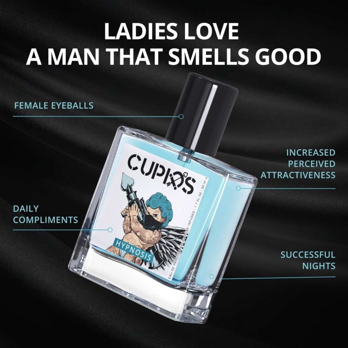 Cupid Men’s Cologne 50ml | كولونيا كيوبييد للرجال 50 مل