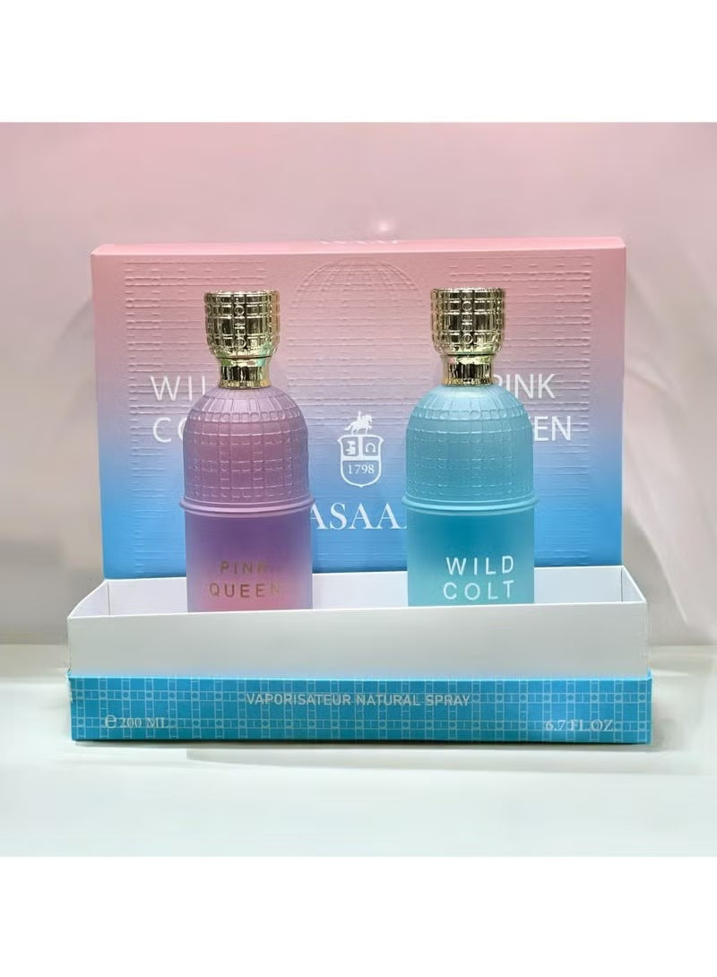 Assaf Duo – Wild Colt & Pink Queen | طقم أساف الثنائي