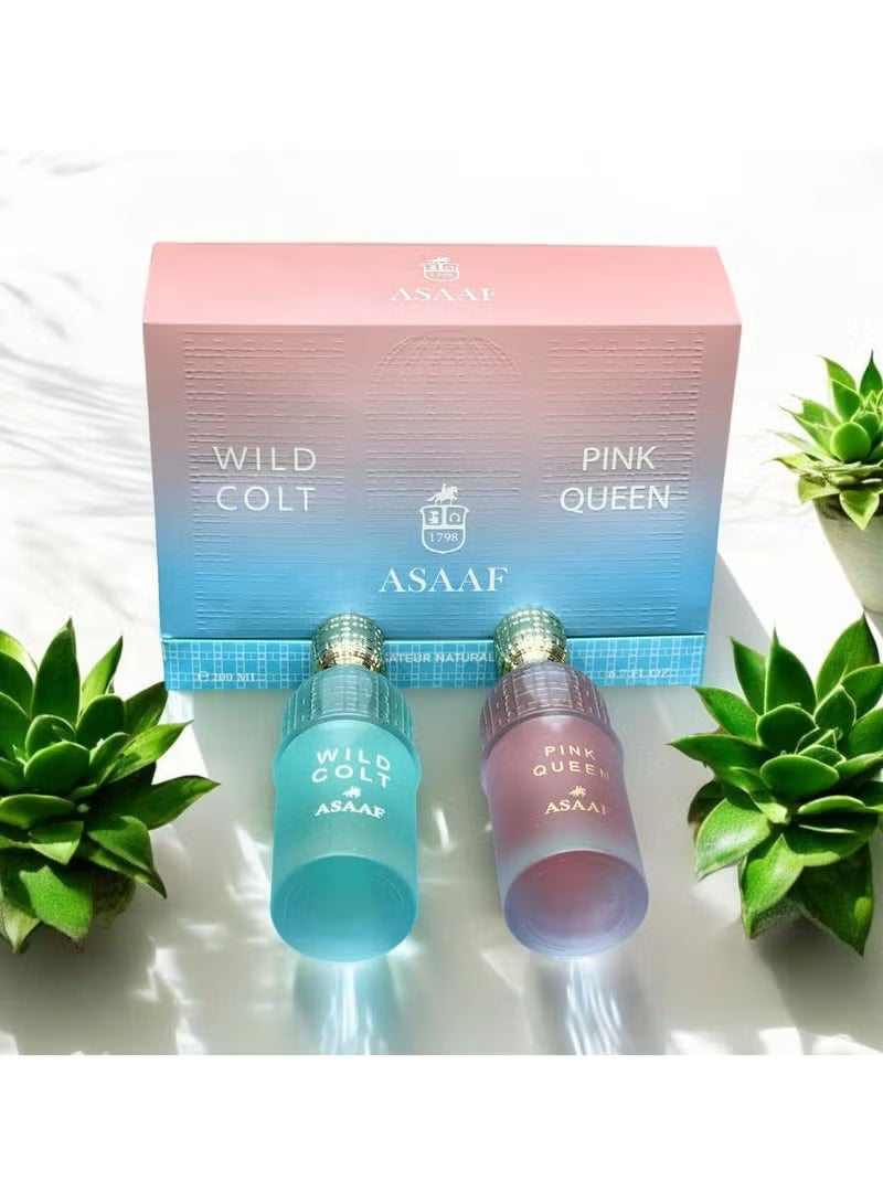 Assaf Duo – Wild Colt & Pink Queen | طقم أساف الثنائي