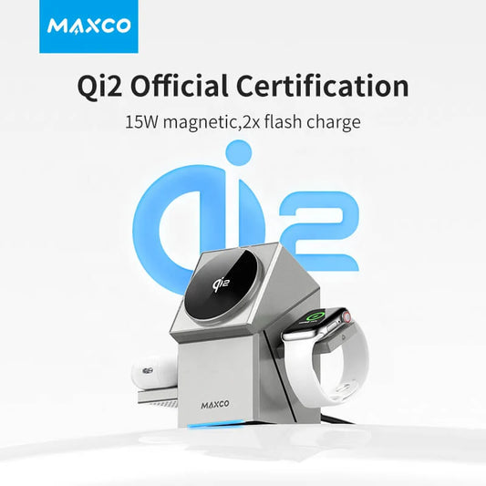 3-in-1 Fast Wireless Charger