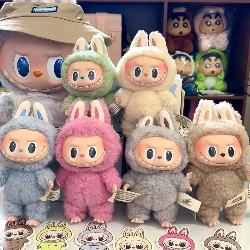Labubu Cartoon Wild Keychain – سلسلة مفاتيح لابوبو الكرتونية بشكل وحشي (ألوان عشوائية)