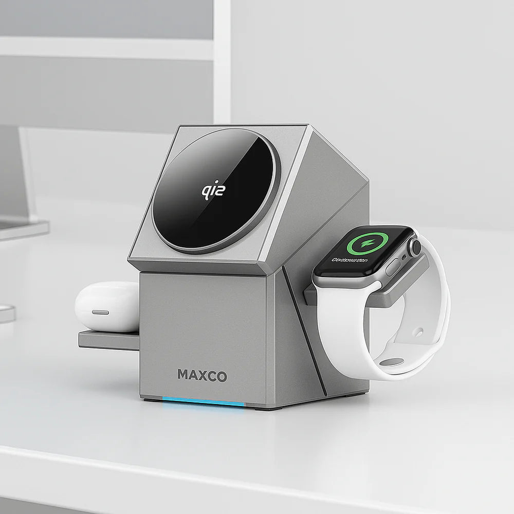 3-in-1 Fast Wireless Charger