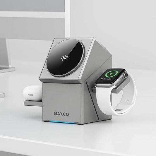 3-in-1 Fast Wireless Charger