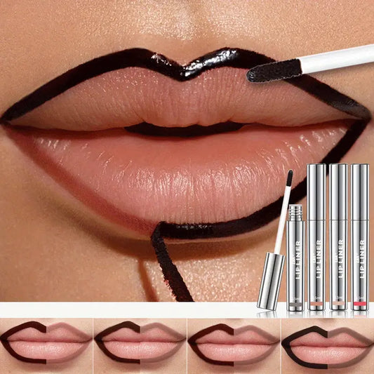 4PCS Matte Lip Liner Set